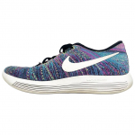 Nike LunarEpic Low Flyknit Fire Pink Moteri&scaron;ki sportbačiai Daugiaspalviai Juodi Summit-White-Fire-Pink 843765-002 36