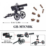II Pasaulinis karas 88 mm Flak zenitinis pabūklas Kanonas Raketinė artilerija Kariuomenė Karas Ginklas Kareivis MOC Playmobil modelis Statybinis blokas Vaikai vaikas Žaislas