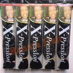 Xpression 82 ilgas dredų perukas - Afrikos juoda pynė, 165g