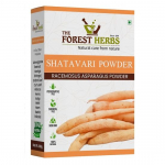 The Forest Herbs Natūrali Priežiūra i&scaron; Gamtos Shatavari Milteliai 100g | Ajurvedinis Palaikymas Moterų Hormonams Subalansuoti | Žolelių Papildas - 100g