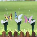 Sodo dekoracija Saulės energija varomi &scaron;okantys plasnojantys drugeliai Skraidantis kolibris Sodo kiemo lauko namų dekoracija Ūkinis laukas Butterfly