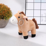 Miela animacinių filmukų pliu&scaron;inė ponio lėlė, įdaryta gyvūnų lėlė, Kawaii pliu&scaron;inis mažas arklys, raktų pakabukas, mergaitėms, krep&scaron;ys, pakabukas, dovanos
