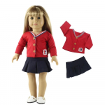 1 rinkinys gražių kasdieninių lėlių drabužių 18 colių amerikieti&scaron;kai lėlei, daug stilių pasirinkimui A90 fit 18 inch doll