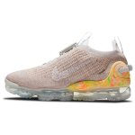Nike Air VaporMax 2020 Flyknit &scaron;viesiai kaulinės spalvos vyri&scaron;ki sportbačiai rudi pilkai dūminiai buriniai CW1765-003 42