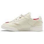 Milk Makeup x Reebok Club C 85 Vegan Sporto salės Unisex Kedai Cream Vintage-Chalk Vector-Red HP3404 42