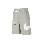 Nike Sportswear Swoosh Logotipo Spaudiniai Tiesūs &Scaron;ortai Vaikams Pilki DR8484-063 S