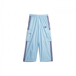 Adidas Originalūs Kerwin Frost bendro prekės ženklo logotipas dryžuoti megzti sportiniai &scaron;ortai vyrams, apačia, žydra, H59894 XL