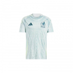 adidas Meksika 24 i&scaron;vykos mar&scaron;kinėliai Lino žalia spalva Vyri&scaron;ki Streetwear IP6384 M