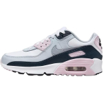 Nike Air Max 90 GS Pink Foam Armory Navy Vaikams Sportbačiai White Wolf-Grey HF6358-104 38