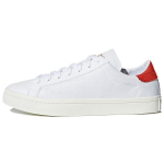 Adidas Originals Court Vantage Patogūs Universalūs Patvarūs Žemi Skate Batai Unisex Sportbačiai Balti Raudoni CQ2566 36⅔