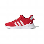 Adidas Originals U_Path Run žemi kvėpuojantys laisvalaikio batai vaikams Vaikų sportbačiai Raudoni Balti FW0437 28