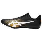 Asics Hyper Sprint 8 Atsitiktiniai Universalūs Smūgius Sugeriantys Patvarūs Žemi Bėgimo Bateliai Unisex Bėgimo Bateliai Juodi Auksiniai 1093A200-003 40.5