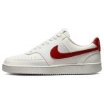 Nike Court Vision Low Patogūs riedlenčių batai Moteri&scaron;ki kedai Balti Raudoni DH3158-104 38.5