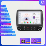 &bdquo;Hizpo 4G Carplay Android Auto Stereo&ldquo;, skirtas &bdquo;Chevrolet Camaro 2010&ndash;2015&ldquo; automobilio radijui, multimedijos grotuvui, navigacijai, stereo, i&scaron;maniajam ekranui, DSP, 5G WIFI. S1 8Core 3G 32G