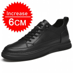 Laisvalaikio vyri&scaron;ki bateliai su paslėptu pakėlimu Vyri&scaron;ki bateliai auk&scaron;tesniems Vyri&scaron;ki bateliai auk&scaron;čiui didinti Balti bateliai Juodi bateliai 6/8CM Auk&scaron;ti bateliai Pakeliančios sportbačiai 42