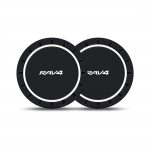RAV4 Specialus puodelio laikiklio padėkliukas su logotipu RAV4 2,8 x 2,8 colio (7 x RAV4 only juoda
