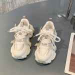 Moteri&scaron;ki masyvūs sportbačiai Kvėpuojantys tinklelio platformos sportiniai bateliai Moteri&scaron;ki madingi užri&scaron;ami storu padu laisvalaikio batai Mujer 2025 40