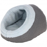 KERBL - Igloo pour chats - JANA - 41 x 50 x 34 cm - Gris pilka