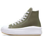 Converse Chuck Taylor All Star Move Platform Auk&scaron;takulniai Utility Moteri&scaron;ki Kedai Žali Balti Juodi A08295C 36