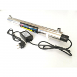 Nerūdijančio plieno UV vandens sterilizatorius Ultravioletinė lempa tiesiogiai geriamam vandeniui Dezinfekcijos filtras Akvariumo žuvų rezervuaro valytuvas Russian Federation