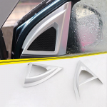 Automobilio priekinių durų lango vidinis trikampis A statramsčio dangtelio apvadas Peugeot 3008 5008 GT 2016 2017 2018  2022 2023 sidabras