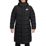 Nike Sportinė apranga Pūkinė Windrunner Parka Lengva Kvėpuojanti &Scaron;ilta Vandeniui atspari Su gobtuvu Ilgomis rankovėmis Pūkinė striukė Vyri&scaron;kos striukės IB2963-010 2XL