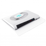 PS5 Slim konsolės au&scaron;inimo ventiliatorius &Scaron;oninis au&scaron;inimo ventiliatorius Konsolės au&scaron;intuvas I&scaron;orinis au&scaron;inimo ventiliatorius Playstation 5 Slim priedams balta