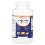 Vitamatic, Kalcis + D3, K2, B12, 365 dengtos tabletės