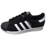 Adidas Originals SUPERSTAR Skateboard Shoes Unisex Black White BB6326 41⅓ black