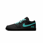 Jordan Air Jordan 1 Ghost Knight CNY žemi senoviniai krep&scaron;inio batai vyri&scaron;ki ciano juodi 553558-093(Team1201-) 45