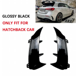 Tinka Mercedes-Benz priedams CLA W177 Hečbekas A45 A35 A180 A200 A220 AMG 2019+ galinis bamperis Spoileris &Scaron;oninis Canard Oro anga C
