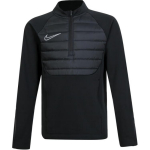 Nike Therma-FIT Academy 1/4 užtrauktuku treniruočių vir&scaron;utinė dalis Juoda FJ6181-010 M