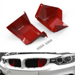 BEVINSEE oro paėmimo angos BMW F20 F21 F22 F23 F30 F31 F34 F32 F33 F36, BMW M2 F87/M3 F80/M4 F82 F83 raudona