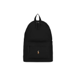 Polo Ralph Lauren logotipas Užtrauktukas Drobės kuprinė Unisex kuprinė Juoda MAPOBGS01320198-001 Basic Set (Bag+Dust Bag)