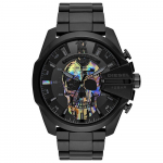 Dyzelio DZ4582 Mega Chief Analoginis Juodas Ciferblatas Vyri&scaron;kas Laikrodis 51mm juoda