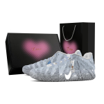 Nike Ja Morant 3 Mysterious Whisper, Heart Box Atsparūs dilimui žemi krep&scaron;inio batai Unisex Mėlyni Balti HF2794-100(Team773--) 42.5 gray