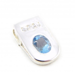 Les Tr&eacute;sors De Lily [E5568] - Pendentif Argent 'Mobile' Turquoise Blanc turkis