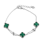 Sidabrinė apyrankė su malachitu (2098942) 1720 smaragdas