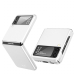 Plonas PC dėklas nuo pir&scaron;tų atspaudų Samsung Galaxy Z Flip 7 6 3 5 5G Flip3 flip6 flip4 flip 4 flip5 zflip5 flip 2 mobiliojo telefono dangtelis Fundas samsung galaxy z flip 4 balta