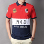 Vyri&scaron;ki polo mar&scaron;kinėliai trumpomis rankovėmis Atvartas Vyri&scaron;ki laisvalaikio polo mar&scaron;kinėliai medvilniniai ploni vyri&scaron;ki laisvalaikio sportiniai beisbolo golfo mar&scaron;kinėliai. XL raudona