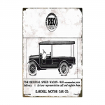 Skardos ženklas Klasikinė namų sienų dekoracija Klasikinis metalinis ženklas Retro Vintažinis automobilio plok&scaron;telės ženklas 20x30cm
