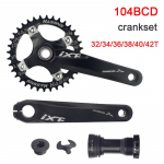 IXF &Scaron;vaistiklis Mtb Integruotas &Scaron;vaistiklių Komplektas Hollowtech 104 Bcd &Scaron;vaistiklis 2 Žvaigždės Kalnų Dviratis Jungiamieji &Scaron;vaistikliai 32/34/36/38/40/42T 1 set 36T black