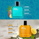 Ilgalaikiai vyri&scaron;ki kvepalai &bdquo;Wild Stone Edge&ldquo; ir &bdquo;Night Rider&ldquo;, 2 vnt (po 30 ml kiekvieno)