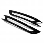 &bdquo;Honda Civic 11th Gen 2022 2023 Car Styling&ldquo; priekinio galinio rūko žibinto antakių voko dangtelio apdaila priekiniam galinio buferio rūko žibintui Rear Carbon fiber