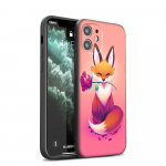 GX110 Kawaii Cute Fox silikoninis mink&scaron;tas dėklas, skirtas iPhone 13 12 Mini 11 Pro XS Max XR X 8 7 6 6S Plus 5 5S SE 2020 iPhone 5 5s SE