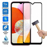 Pilno dangčio ekrano apsauga grūdintas stiklas, skirtas Samsung Galaxy A54 A04S A14 A24 A34 A33 A53 A73 Xiaomi Redmi Note 11 iPhone 14 13 12 11 Pro Max Glass For Xiaomi Redmi 10A juoda