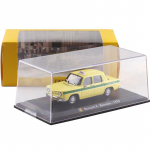 1/43 Scale Renault 8 -Bamako -1970 Diecast automobilių modelio žaislas, žaislinė transporto priemonė vaikams, mažiems berniukams, mergaitėms, dovanų kolekcija 1/43-12.6x4x4 cm geltona