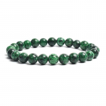 Natūralaus akmens karoliukai Apyrankė Moterims Vyrams Ametistai Kri&scaron;toliniai Kvarcai Akvamarinai Jades Papuo&scaron;alai Agatas Elastinės apyrankės Apyrankės 8mm beads&21cm-8.3inch