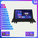 7862 System 2din Android Autoradio, skirtas Renault Megane 2 2002-2009 Automobilių radijo Daugialypės terpės vaizdo grotuvas Sumanus ekranas GPS navigacijos galvutė Carplay 4G S4 8Core 4G 32G