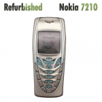 Atnaujintas Nokia originalus Nokia 7210 2G funkcijų telefonas mobilusis telefonas 1 battery 1 charger auksas